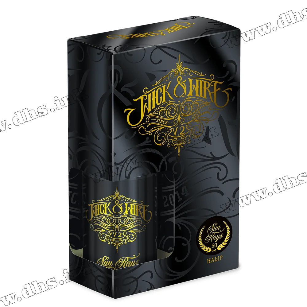 Набір для самозамісу Wick & Wire V2 Salt 30 мл (50 мг) - Sun Rays (Персик, Аґрус)